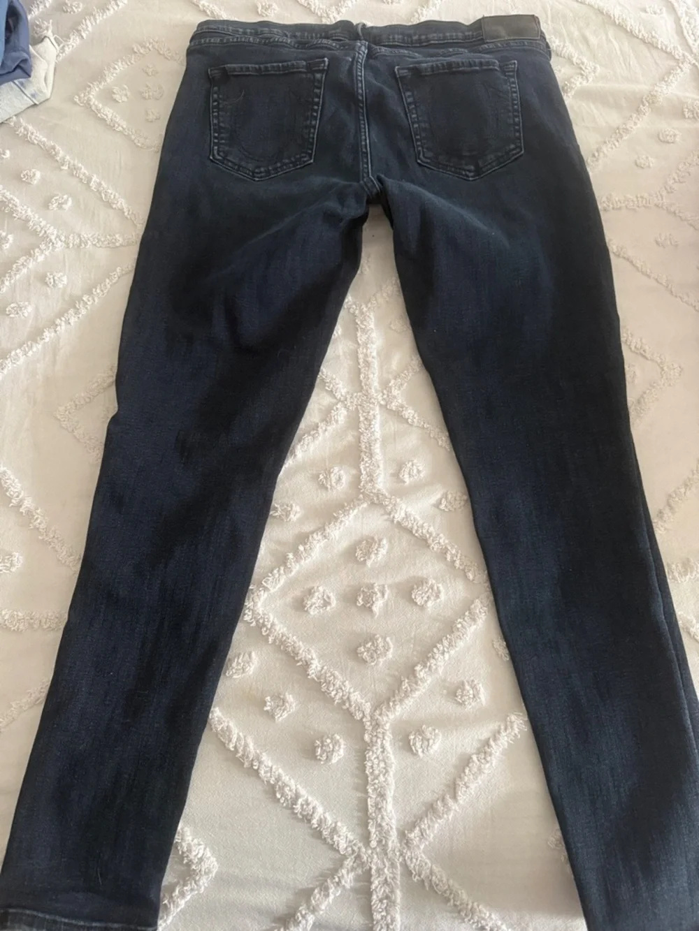 True Religion Dark Indigo Skinny Jeans - Picture 1 of 4